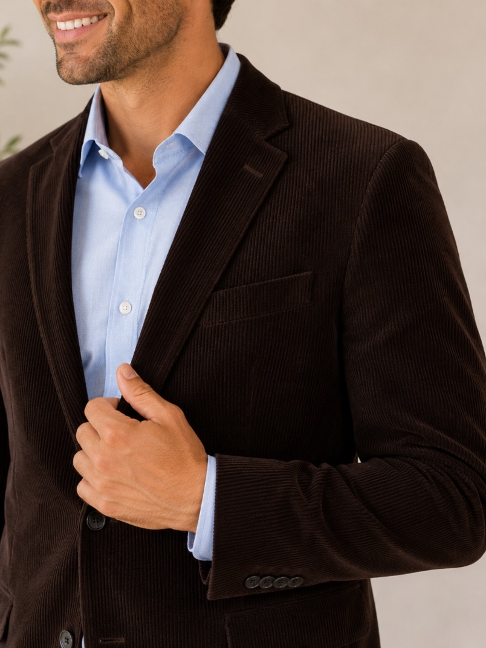 Banana Republic Men's Brown Corduroy Jacket
